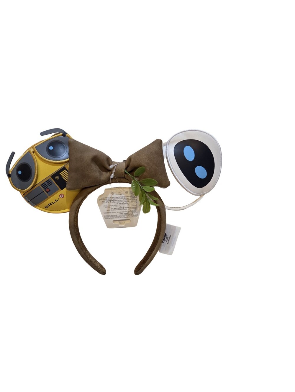 Disney Parks Pixar WALL•E and EVE 2026 D23 Minnie Mouse Ears Headband NEW